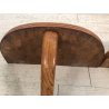 ANTICA COPPIA CONSOLLE A MURO SOSPESA COMODINO MENSOLA LEGNO ROVERE ANNI '50 MCM