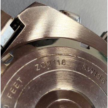 Raro ZODIAC 1882 V8 Shelby ZO2116 Chronograph VINTAGE WRIST WATCH orologio uomo