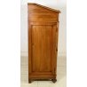 ANTICA CREDENZA CASSETTIERA RIBALTA DA UFFICIO LEGNO NOCE 800 ARCHIVIO DOCUMENTI