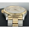 OROLOGIO POLSO LUSSO Baume & Mercier BAUMATIC 1187 vintage ACCIAIO ORO OLD WATCH