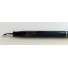 Omas 583 ANTICA PENNA STILOGRAFICA pistone STILOFORO VETRO NERO anni 50 NIB oro