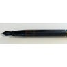 Omas 583 ANTICA PENNA STILOGRAFICA pistone STILOFORO VETRO NERO anni 50 NIB oro