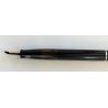 Omas 583 ANTICA PENNA STILOGRAFICA pistone STILOFORO VETRO NERO anni 50 NIB oro