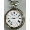 Grande ANTICO OROLOGIO TASCA Ferrovie EPOCA 900 OLD Railways POCKET WATCH ø67 mm