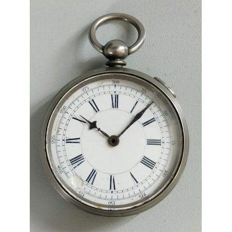 Grande ANTICO OROLOGIO TASCA carica Chiave EPOCA 900 OLD POCKET WATCH ø 56 mm