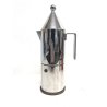CAFFETTIERA VINTAGE CONICA 6 Tazze DESIGN Aldo Rossi PER ALESSI ACCIAIO '80s