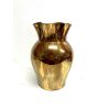 ANTICO VASO CERAMICA Fenice 242 ALBISOLA SMALTO IRIDESCENTE BRONZO ORO EPOCA '40