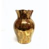 ANTICO VASO CERAMICA Fenice 242 ALBISOLA SMALTO IRIDESCENTE BRONZO ORO EPOCA '40