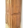 ANTICO ARMADIO DOPPIO CORPO GUARDAROBA CENTINATO 1800 LEGNO NOCE 2 ANTE OLD
