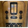 ANTICO MOBILE RADIO GIRADISCHI SUPER VEGA 9 FONOTRIONDA ANNI 30 LEGNO RADICA OLD