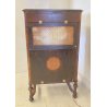 ANTICO MOBILE RADIO GIRADISCHI SUPER VEGA 9 FONOTRIONDA ANNI 30 LEGNO RADICA OLD