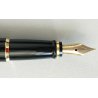 PENNA STILOGRAFICA Aurora Style E08 VINTAGE nero oro OLD FOUNTAIN PEN collezione