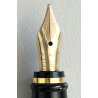 PENNA STILOGRAFICA Aurora Style E08 VINTAGE nero oro OLD FOUNTAIN PEN collezione