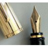 PENNA STILOGRAFICA Aurora Style E08 VINTAGE nero oro OLD FOUNTAIN PEN collezione