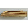 PENNA STILOGRAFICA Aurora Style E08 VINTAGE nero oro OLD FOUNTAIN PEN collezione
