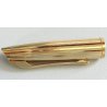 PENNA STILOGRAFICA Aurora Style E08 VINTAGE nero oro OLD FOUNTAIN PEN collezione