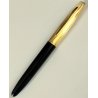 PENNA STILOGRAFICA Aurora Style E08 VINTAGE nero oro OLD FOUNTAIN PEN collezione