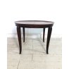 TAVOLO ROTONDO BASSO DA CENTRO VINTAGE ROUND SIDE TABLE DESIGN MIDCENTURY ITALIA