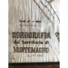 QUADRO ANTICA MAPPA "Corografia del territorio di Montemagno" CONFINI PARROCCHIE