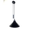 LAMPADARIO SOSPENSIONE SALISCENDI DESIGN HANG LAMP CONE PENDENT ø 45 cm ANNI '60