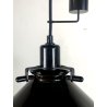 LAMPADARIO SOSPENSIONE SALISCENDI DESIGN HANG LAMP CONE PENDENT ø 45 cm ANNI '60