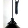 LAMPADARIO SOSPENSIONE SALISCENDI DESIGN HANG LAMP CONE PENDENT ø 45 cm ANNI '60
