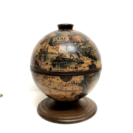 MAPPAMONDO SECCHIELLO GHIACCIO VINTAGE WORD GLOBE ICE BUCKET ACCESSORIO BARWARE