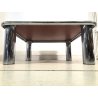 TAVOLO BASSO CROMATO SPECCHIO Sesann MOD. 621 DESIGN G. Frattini Cassina 1970