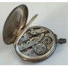 LOTTO 9 pz. OROLOGIO TASCA Monachina POLSO Argento EPOCA 900 OLD POCKET WATCH