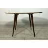 TAVOLO BASSO VINTAGE COFFEE TABLE TAVOLINO LEGNO FARFALLE DESIGN MIDCENTURY '50