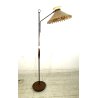LAMPADA DA TERRA VINTAGE PIANTANA OTTONE PARALUME MIDCENTURY FLOOR LAMP