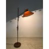 LAMPADA DA TERRA VINTAGE PIANTANA OTTONE PARALUME MIDCENTURY FLOOR LAMP