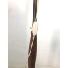 LAMPADA DA TERRA VINTAGE PIANTANA OTTONE PARALUME MIDCENTURY FLOOR LAMP