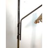 LAMPADA DA TERRA VINTAGE PIANTANA OTTONE PARALUME MIDCENTURY FLOOR LAMP