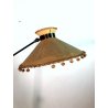 LAMPADA DA TERRA VINTAGE PIANTANA OTTONE PARALUME MIDCENTURY FLOOR LAMP