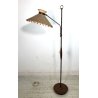 LAMPADA DA TERRA VINTAGE PIANTANA OTTONE PARALUME MIDCENTURY FLOOR LAMP