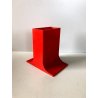 PORTA MATITE Lampedusa ROSSO DESIGN Enzo Mari PER Danese Milano MELAMMINA 1967