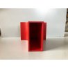 PORTA MATITE Lampedusa ROSSO DESIGN Enzo Mari PER Danese Milano MELAMMINA 1967