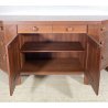 CREDENZA SIDEBOARD DESIGN SILVIO COPPOLA BERNINI ANNI 60 LEGNO NOCE VINTAGE