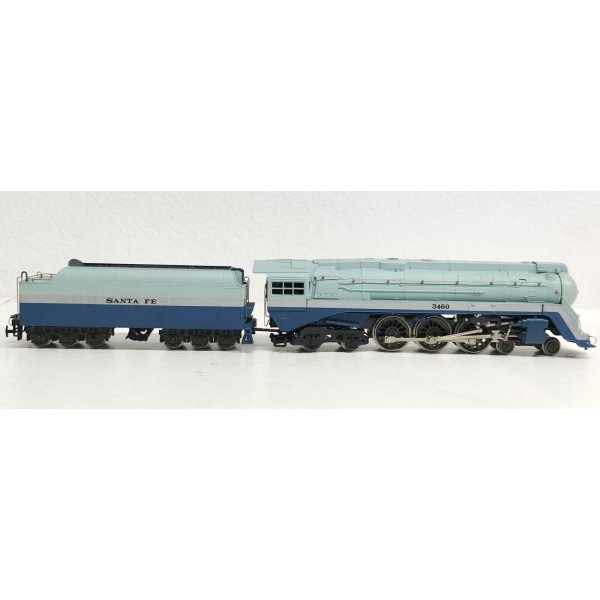 Rivarossi 1202 Locomotiva Vapore Blue Goose 3460 Santa Fe TENDER scala H0 Train