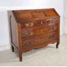 ANTICA RIBALTA LEGNO NOCE MOBILE SECRETAIRE 1800 SCRITTOIO CREDENZA SEGRETO OLD