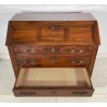 ANTICA RIBALTA LEGNO NOCE MOBILE SECRETAIRE 1800 SCRITTOIO CREDENZA SEGRETO OLD