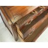 ANTICA RIBALTA LEGNO NOCE MOBILE SECRETAIRE 1800 SCRITTOIO CREDENZA SEGRETO OLD