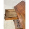 ANTICA RIBALTA LEGNO NOCE MOBILE SECRETAIRE 1800 SCRITTOIO CREDENZA SEGRETO OLD