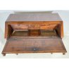 ANTICA RIBALTA LEGNO NOCE MOBILE SECRETAIRE 1800 SCRITTOIO CREDENZA SEGRETO OLD