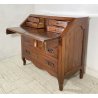 ANTICA RIBALTA LEGNO NOCE MOBILE SECRETAIRE 1800 SCRITTOIO CREDENZA SEGRETO OLD