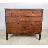 ANTICA RIBALTA LEGNO NOCE MOBILE SECRETAIRE 1800 SCRITTOIO CREDENZA SEGRETO OLD