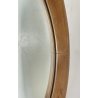 STUPENDO SPECCHIO ROTONDO ANNI 60/70 LEGNO RONDE MIRROR VINTAGE DESIGN EPOCA OLD