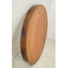 STUPENDO SPECCHIO ROTONDO ANNI 60/70 LEGNO RONDE MIRROR VINTAGE DESIGN EPOCA OLD