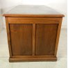 ANTICA SCRIVANIA DA CENTRO SCRITTOIO PRIMI 1900 LEGNO NOCE 9 CASSETTI OLD OFFICE